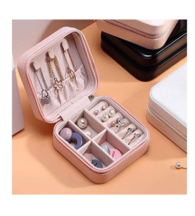 صندوق منظم للمجوهرات محمول ومناسب للسفر